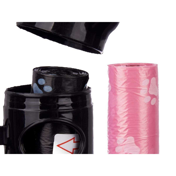 Kotbeutelspender Mascow Blau Schwarz Rosa Violett 9 x 21 x 4,5 cm Satz (12 Stück)