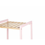 Badezimmerregal Berilo WR5503-3-468 Rosa natürlich 35 x 30 x 70 cm