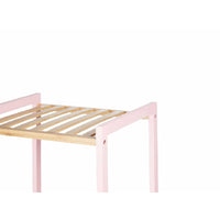 Badezimmerregal Berilo WR5503-3-468 Rosa natürlich 35 x 30 x 70 cm