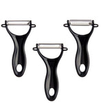 Obst- und Gemüseschäler Kinvara Schwarz Edelstahl Polypropylen 9 x 20 x 3,5 cm 10,2 x 20 x 3,5 cm Satz (12 Stück)