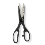 Kräuterschere Kinvara Schwarz Silberfarben Edelstahl 7,5 x 21 x 1 cm (12 Stück)