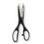 Kräuterschere Kinvara Schwarz Silberfarben Edelstahl 7,5 x 21 x 1 cm (12 Stück)