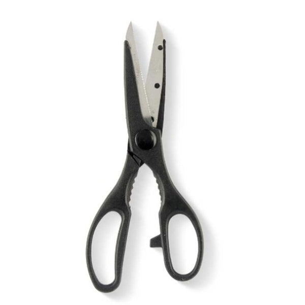 Kräuterschere Kinvara Schwarz Silberfarben Edelstahl 7,5 x 21 x 1 cm (12 Stück)