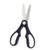Kräuterschere Kinvara Schwarz Silberfarben Edelstahl 8,3 x 19,5 x 1,3 cm (12 Stück)