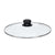 Topfdeckel Kinvara Durchsichtig Silberfarben Silber Metall Glas Edelstahl Kristall Stahl 26 cm 26,5 x 5 x 26,5 cm (12 Stück)