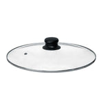 Topfdeckel Kinvara Durchsichtig Silberfarben Silber Metall Glas Edelstahl Kristall Stahl 28 cm 28,5 x 5,5 x 28,5 cm 28,5 x 6 x 2