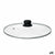 Topfdeckel Kinvara Durchsichtig Silberfarben Silber Metall Glas Edelstahl Kristall Stahl 28 cm 28,5 x 5,5 x 28,5 cm 28,5 x 6 x 2