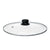 Topfdeckel Kinvara Durchsichtig Silberfarben Silber Metall Glas Edelstahl Kristall Stahl 30 cm 30,5 x 6 x 30,5 cm (12 Stück)