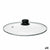Topfdeckel Kinvara Durchsichtig Silberfarben Silber Metall Glas Edelstahl Kristall Stahl 30 cm 30,5 x 6 x 30,5 cm (12 Stück)