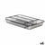 Besteckkasten Kinvara Schwarz Metall 26 x 4,7 x 35,5 cm 26 x 5,5 x 35,5 cm (6 Stück)