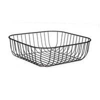 Obstschale Kinvara W7267-2 Schwarz Metall 30 x 9,3 x 30 cm (6 Stück)