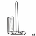 Küchenpapierrollenhalterung Kinvara Schwarz Metall 18,5 x 31,5 x 18,5 cm 18,5 x 32,4 x 18,5 cm (6 Stück)
