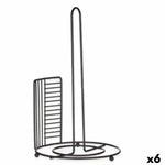Küchenpapierrollenhalterung Kinvara Schwarz Metall 18,5 x 31,5 x 18,5 cm 18,5 x 32,4 x 18,5 cm (6 Stück)