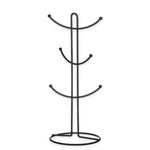 Becheraufhänger Kinvara Schwarz Metall 16 x 39 x 16 cm (6 Stück)