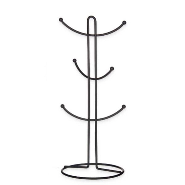 Becheraufhänger Kinvara Schwarz Metall 16 x 39 x 16 cm (6 Stück)