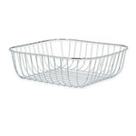 Obstschale Kinvara Silberfarben Silber Metall 30 x 9 x 30 cm (6 Stück)