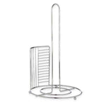 Küchenpapierrollenhalterung Kinvara Silberfarben Silber Metall 18,5 x 31,5 x 18,5 cm 18,5 x 32,4 x 18,5 cm (6 Stück)