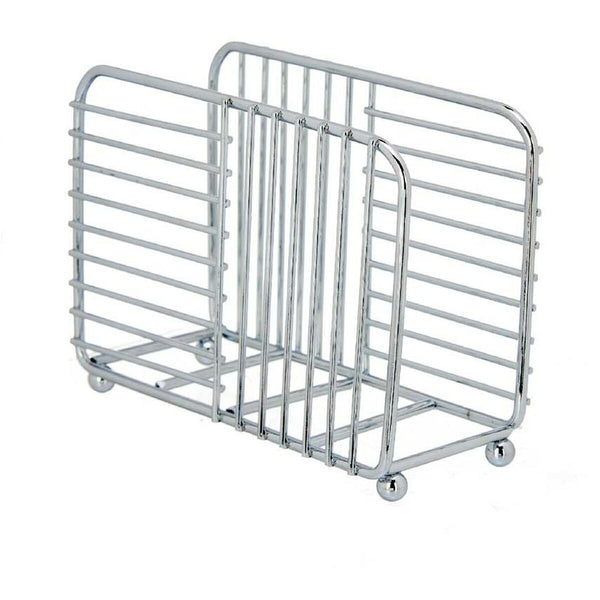 Serviettenring Kinvara Silberfarben Silber Metall 14,5 x 11,5 x 6,5 cm (6 Stück)