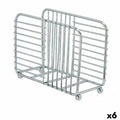Serviettenring Kinvara Silberfarben Silber Metall 14,5 x 11,5 x 6,5 cm (6 Stück)