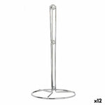 Küchenpapierrollenhalterung Kinvara Silberfarben Silber Metall 15,5 x 31,5 x 15,5 cm (12 Stück)