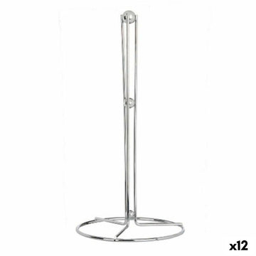 Küchenpapierrollenhalterung Kinvara Silberfarben Silber Metall 15,5 x 31,5 x 15,5 cm (12 Stück)