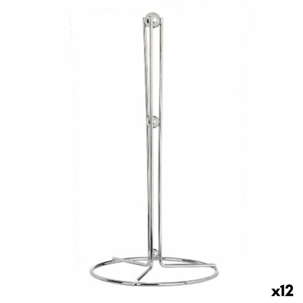 Küchenpapierrollenhalterung Kinvara Silberfarben Silber Metall 15,5 x 31,5 x 15,5 cm (12 Stück)
