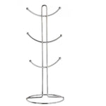 Becheraufhänger Kinvara Silberfarben Silber Metall 16 x 39 x 16 cm (6 Stück)