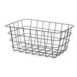 Mehrzweckkorb Kinvara Schwarz Metall 30,3 x 14 x 22,5 cm rechteckig (6 Stück)