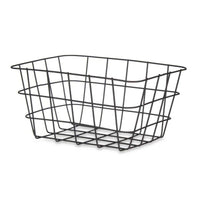 Mehrzweckkorb Kinvara W5759K-S BLACK Schwarz Metall 24,5 x 12 x 18 cm rechteckig (6 Stück)