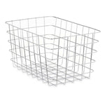 Mehrzweckkorb Kinvara Silberfarben Silber Metall 38 x 21 x 26 cm rechteckig (6 Stück)