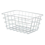 Mehrzweckkorb Kinvara Silberfarben Silber Metall 31 x 14 x 21 cm rechteckig (6 Stück)