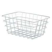Mehrzweckkorb Kinvara Silberfarben Silber Metall 31 x 14 x 21 cm rechteckig (6 Stück)