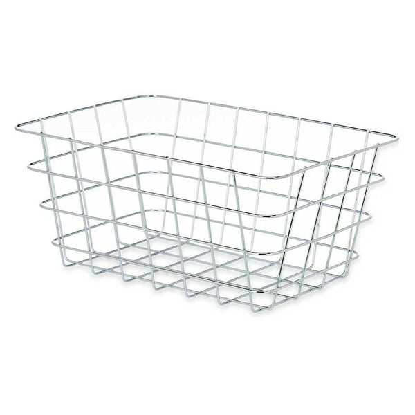 Mehrzweckkorb Kinvara Silberfarben Silber Metall 31 x 14 x 21 cm rechteckig (6 Stück)