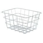 Mehrzweckkorb Kinvara Silberfarben Silber Metall 24 x 12,5 x 18,5 cm rechteckig (6 Stück)
