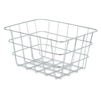 Mehrzweckkorb Kinvara Silberfarben Silber Metall 24 x 12,5 x 18,5 cm rechteckig (6 Stück)