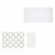 Badezimmer Set Berilo CN-B6032A-WHITE Weiß PVC Polyäthylen EVA (12 Stück)