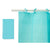 Badezimmer Set Berilo CN-B6032A-BLUE Blau PVC Polyäthylen EVA (12 Stück)