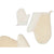Waschlappen Berilo B7083-10 Weiß Beige (24 Stück)