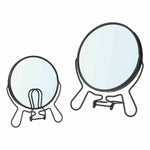 Vergrößerungsspiegel Berilo Schwarz Eisen 13 x 15,3 x 1,5 cm (12 Stück)