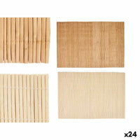 Untersetzer Kinvara AR1810524-2 AR1810524-2 Braun Hellbraun Bambus 30 x 44 cm 3,5 x 30 x 3,5 cm (24 Stück)
