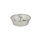 Puddingform Kinvara Silberfarben Aluminium 25 x 7,7 x 25 cm Einwegartikel Flan (12 Stück)