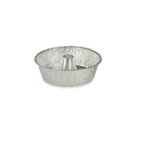 Puddingform Kinvara Silberfarben Aluminium 25 x 7,7 x 25 cm Einwegartikel Flan (12 Stück)
