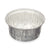 Puddingform Kinvara Silberfarben Aluminium 8,5 x 8 x 8,5 cm Einwegartikel rund (12 Stück)