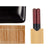 Sushi-Set Kinvara Schwarz aus Keramik Bambus 20,5 x 3 x 27 cm (6 Stücke) (6 Stück)