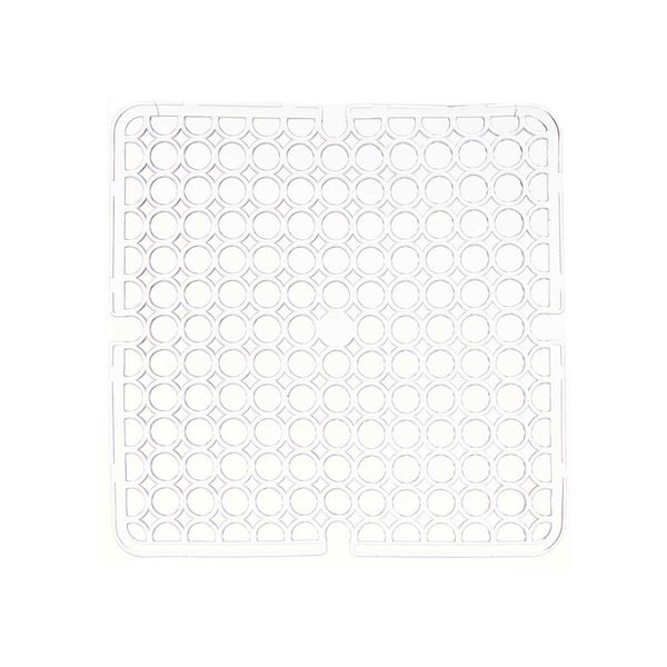 Anti-Rutsch-Matte Kinvara Durchsichtig Kunststoff 28 x 0,1 x 28 cm 28,5 x 0,1 x 28 cm Spülbecken (12 Stück)