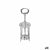 Korkenzieher Kinvara Metall 5,7 x 17 x 4 cm (12 Stück)
