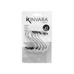 Haken zum Aufhängen Kinvara Silberfarben Silber Metall 7 cm 10,4 x 18 x 2,5 cm 10,5 x 18 x 2,5 cm Satz (12 Stück)