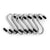 Haken zum Aufhängen Kinvara Silberfarben Silber Metall 4,7 cm 10,4 x 18 x 2,5 cm Satz (12 Stück)