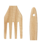 Pfannenwender Kinvara Holz 7 x 35 x 2 cm Gabel (12 Stück)