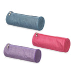 Schulmäppchen in Zylinderform Pincello Blau Lila Rosa 22 x 8 x 8 cm (6 Stück)